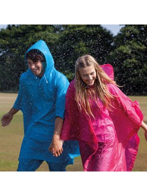 Plain Plastic poncho Splashmacs 90 GSM